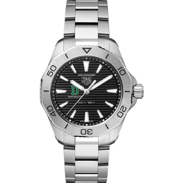 Dartmouth Men&#39;s TAG Heuer Steel Aquaracer with Black Dial Shot #2