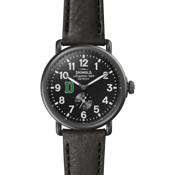 Dartmouth Shinola Watch, The Runwell 41mm Black Dial Shot #2
