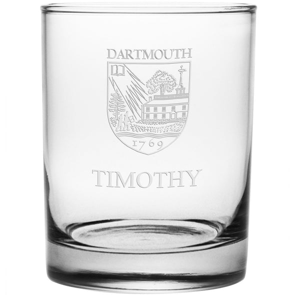 Dartmouth Tumbler Glasses - Set of 2 Made in USA Shot #2