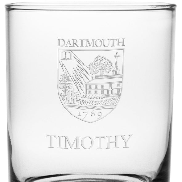 Dartmouth Tumbler Glasses - Set of 2 Made in USA Shot #3