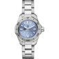 Dartmouth Women's TAG Heuer Steel Aquaracer with Blue Sunray Dial Shot #2