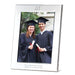 Delta Gamma Polished Pewter 5x7 Picture Frame
