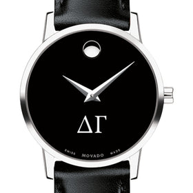Delta Gamma Women&#39;s Movado Museum with Leather Strap Shot #1