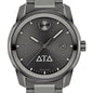 Delta Tau Delta Men's Movado BOLD Gunmetal Grey with Date Window Shot #1