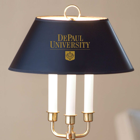 DePaul Lamp in Brass &amp; Marble Shot #2