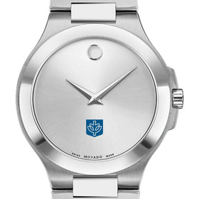 DePaul Men&#39;s Movado Collection Stainless Steel Watch with Silver Dial Shot #1
