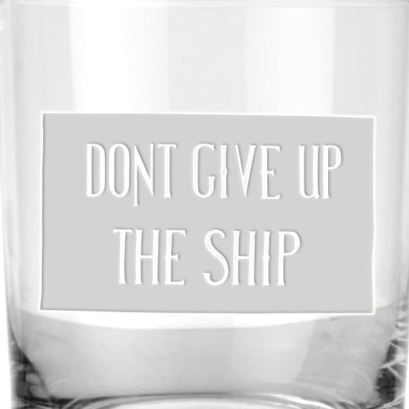 &quot;Don&#39;t Give Up The Ship&quot; Tumblers- Set of 4 Shot #2