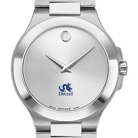 Drexel Men&#39;s Movado Collection Stainless Steel Watch with Silver Dial Shot #1