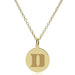 Duke 18K Gold Pendant & Chain