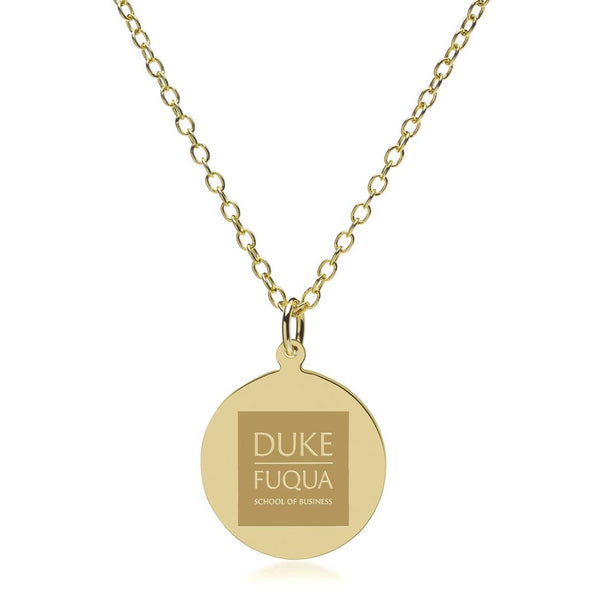 Duke Fuqua 14K Gold Pendant &amp; Chain Shot #2