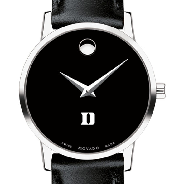Duke Women&#39;s Movado Museum with Leather Strap Shot #1