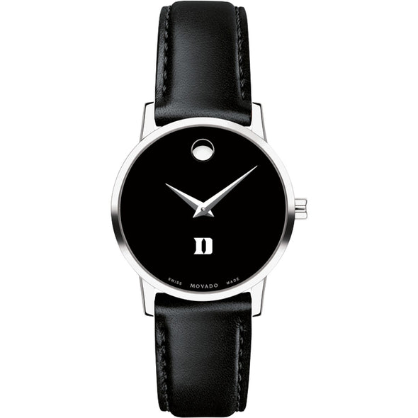 Duke Women&#39;s Movado Museum with Leather Strap Shot #2