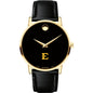 East Tennessee State Men's Movado Gold Museum Classic Leather Shot #2