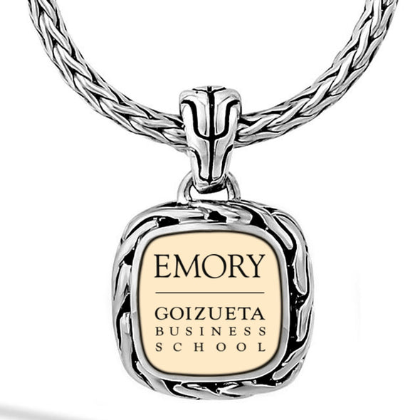 Emory Goizueta Classic Chain Necklace by John Hardy with 18K Gold Shot #3