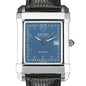 Emory Men's Blue Quad Watch with Leather Strap Shot #1