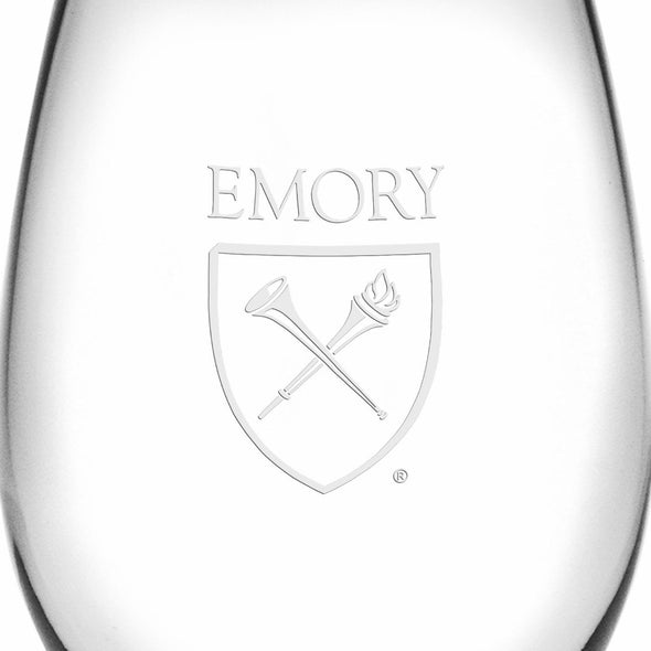 Emory Stemless Wine Glasses Made in the USA - Set of 4 Shot #3