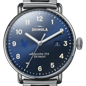 ERAU Shinola Watch, The Canfield 43mm Blue Dial Shot #1
