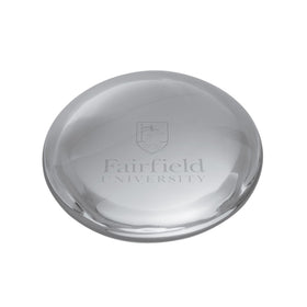 Fairfield Glass Dome Paperweight by Simon Pearce Shot #1