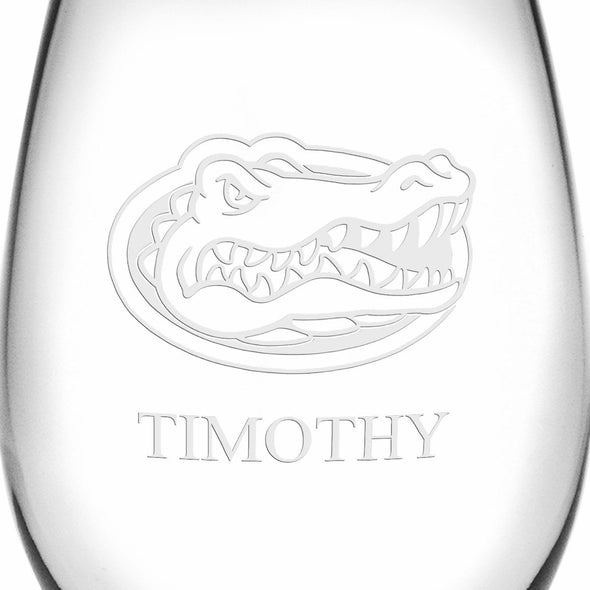 Florida Gators Stemless Wine Glasses Made in the USA - Set of 4 Shot #3