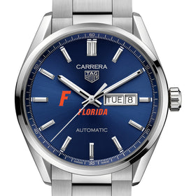Florida Men&#39;s TAG Heuer Carrera with Blue Dial &amp; Day-Date Window Shot #1