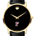 Fordham Men's Movado Gold Museum Classic Leather
