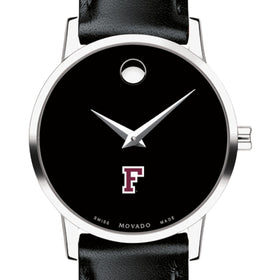 Fordham Women&#39;s Movado Museum with Leather Strap Shot #1