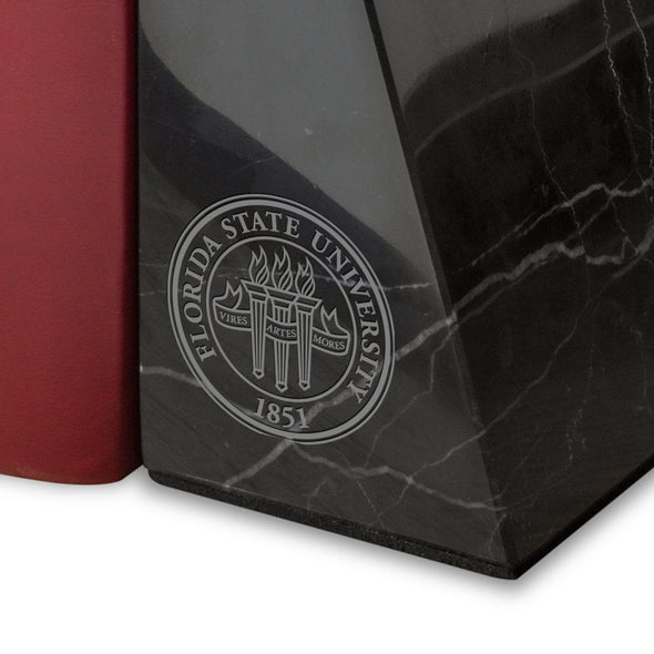 FSU Marble Bookends by M.LaHart Shot #2