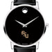 FSU Men's Movado Museum with Leather Strap