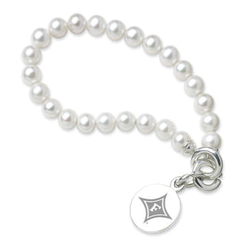 Furman Pearl Bracelet with Sterling Silver Charm Shot #1