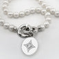 Furman Pearl Necklace with Sterling Silver Charm Shot #2