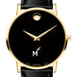 George Mason Men's Movado Gold Museum Classic Leather Shot #1