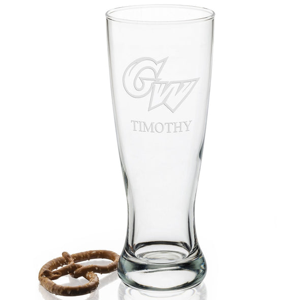 George Washington 20oz Pilsner Glasses - Set of 2 Shot #2