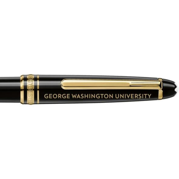 George Washington Montblanc Meisterstück Classique Ballpoint Pen in Gold Shot #2