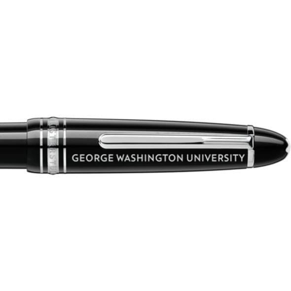 George Washington Montblanc Meisterstück LeGrand Ballpoint Pen in Platinum Shot #2