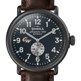 George Washington Shinola Watch, The Runwell 47mm Midnight Blue Dial Shot #1