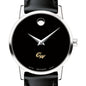 George Washington Women's Movado Museum with Leather Strap Shot #1