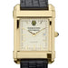 Georgetown Men's Gold Quad with Leather Strap