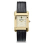 Georgetown Men's Gold Quad with Leather Strap Shot #2