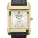 Georgetown Men's Gold Watch with 2-Tone Dial & Leather Strap at M.LaHart & Co.
