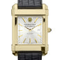 Georgetown Men's Gold Watch with 2-Tone Dial & Leather Strap at M.LaHart & Co. Shot #1