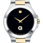 Georgetown Men's Movado Collection Two-Tone Watch with Black Dial Shot #1