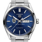 Georgetown Men's TAG Heuer Carrera with Blue Dial & Day-Date Window Shot #1