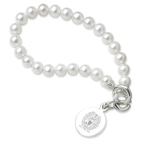 Georgetown Pearl Bracelet with Sterling Silver Charm Shot #1