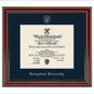 Georgetown University Diploma Frame, the Fidelitas Shot #1