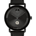Georgetown University Men's Movado BOLD with Black Leather Strap