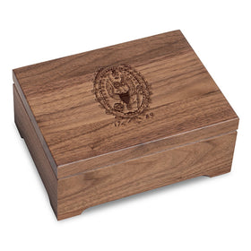 Georgetown University Solid Walnut Desk Box Shot #1
