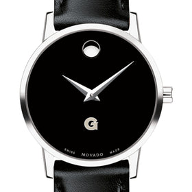 Georgetown Women&#39;s Movado Museum with Leather Strap Shot #1