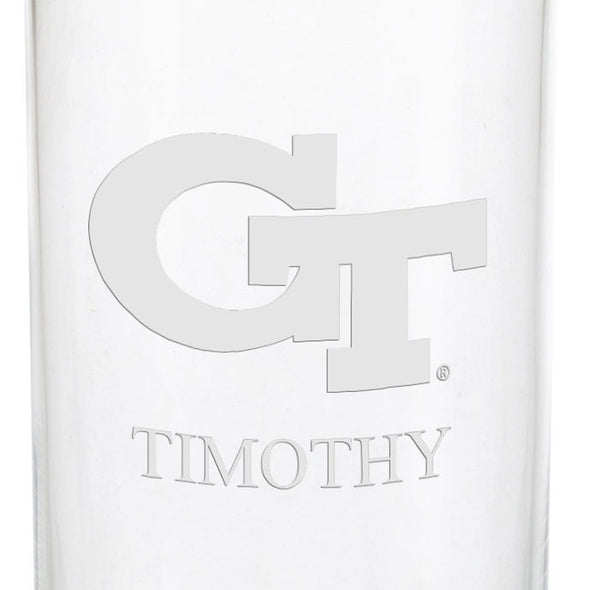 Georgia Tech Iced Beverage Glasses - Set of 2 Shot #3