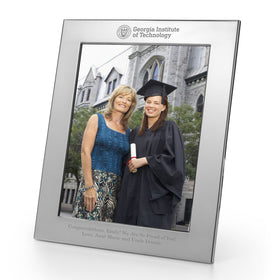 Georgia Tech Polished Pewter 8x10 Picture Frame Shot #1