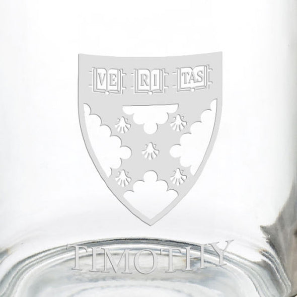 Harvard Business School 13 oz Glass Coffee Mug Shot #3